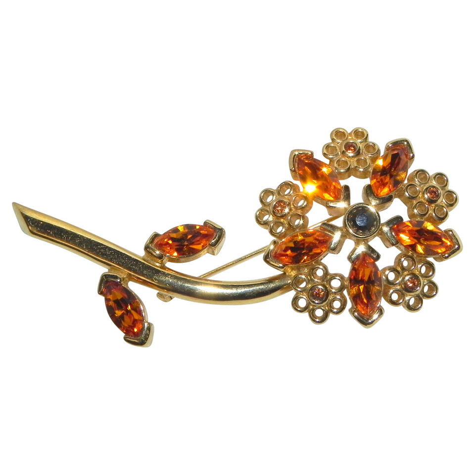 Christian Dior Brooch with stones