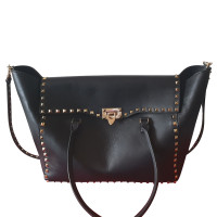 Valentino Garavani Tote bag in Pelle in Nero