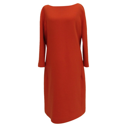 Michael Kors Kleid aus Wolle in Orange