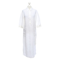 Marina Rinaldi Dress Linen in White