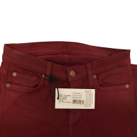 7 For All Mankind Jeans in Rot 