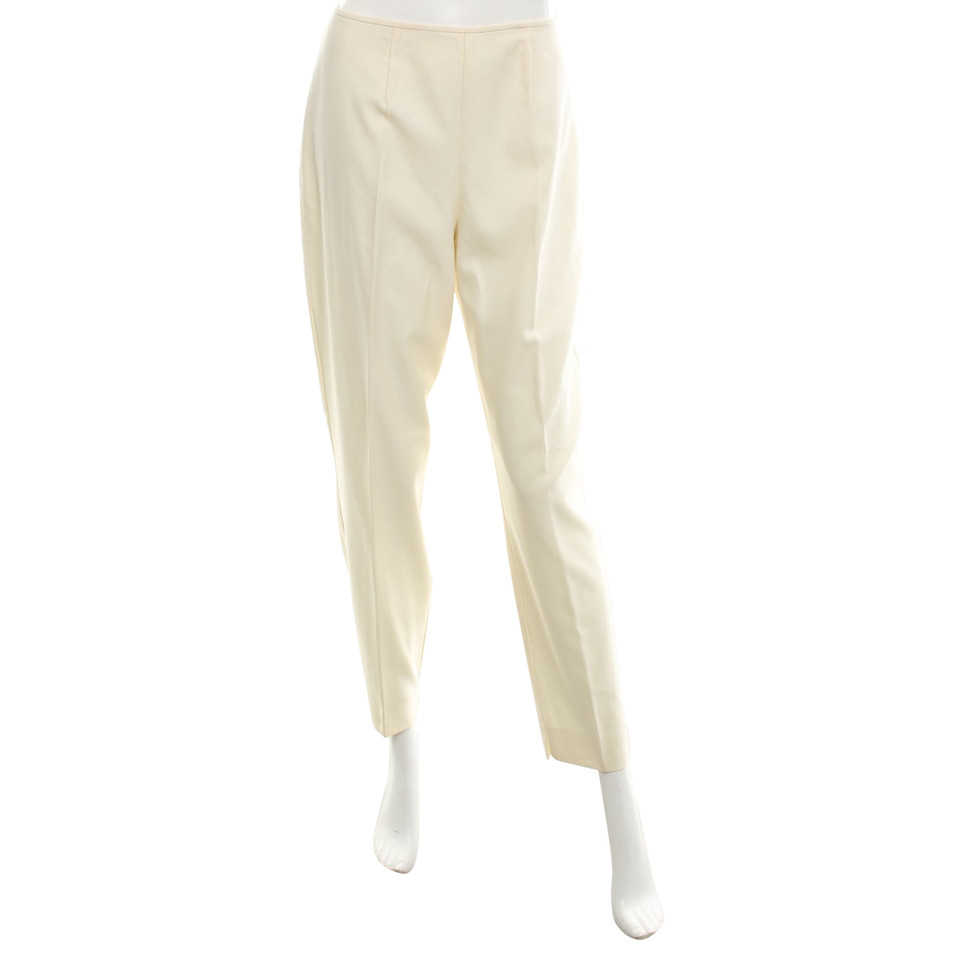 Escada Crème-kleurige capri broek