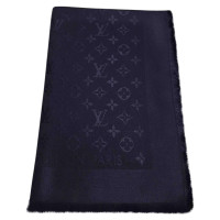 Louis Vuitton Schal/Tuch aus Seide in Blau