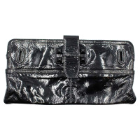 Chloé Clutch Bag Patent leather in Black