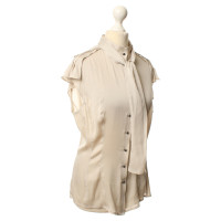 Windsor Silk blouse in Taupe