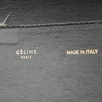 Céline Trapeze Medium Leather in Black