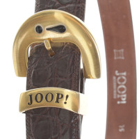 Joop! Cintura in pelle a Brown