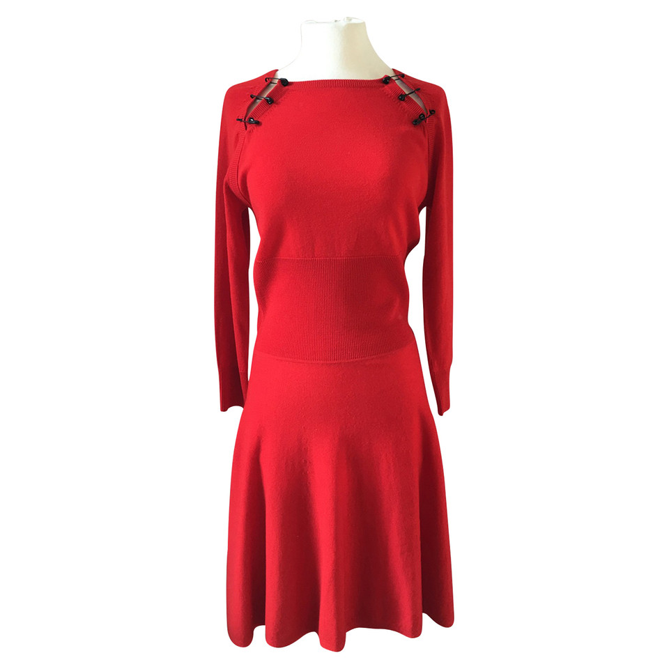 Alexander McQueen Mittellanges Kleid aus Wolle