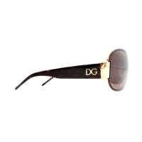 D&G Braune Sonnenbrille 