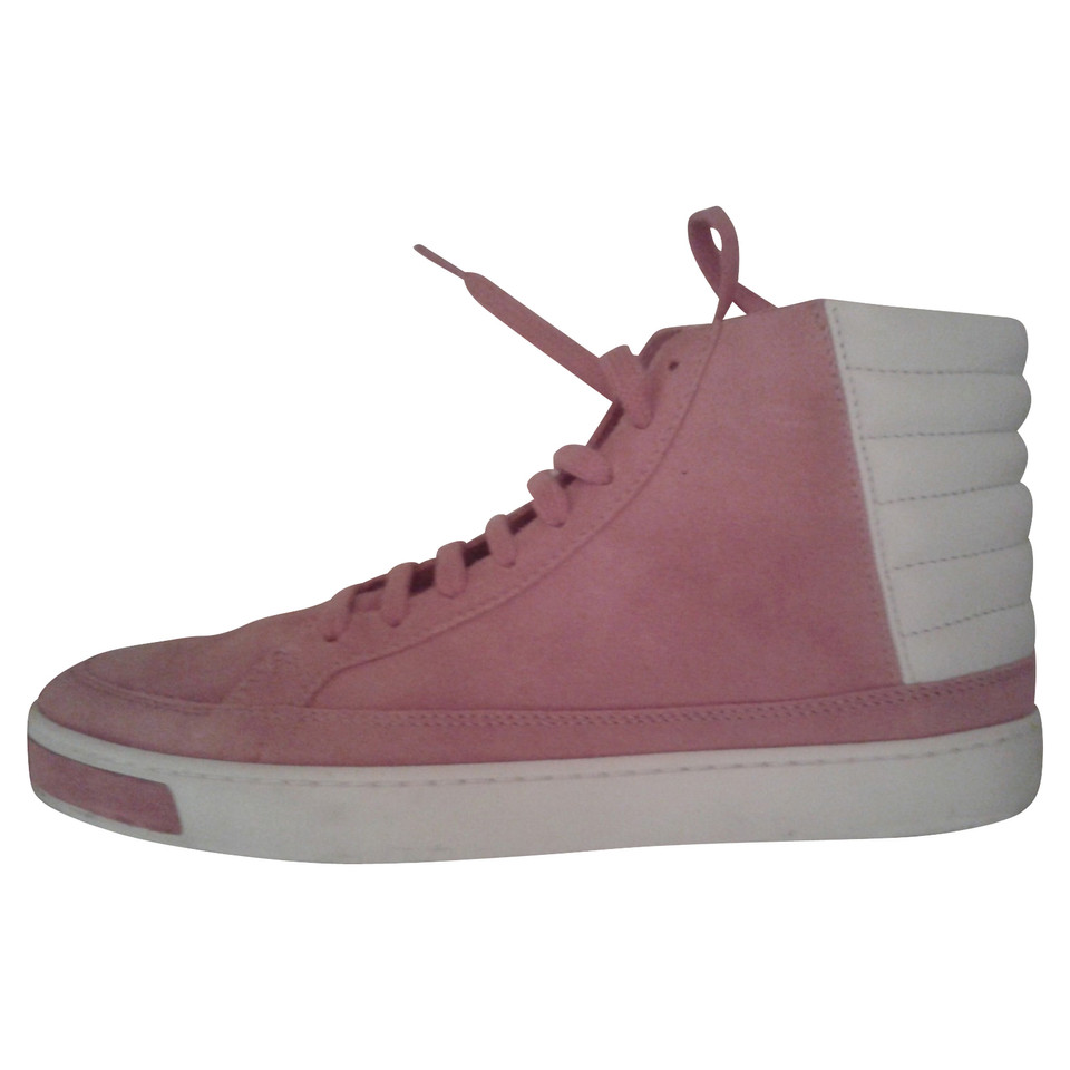 Gucci Trainers Suede in Pink