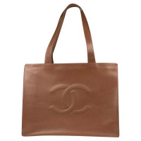 Chanel Tote bag in Pelle in Marrone