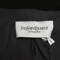 Yves Saint Laurent Black velvet blazer