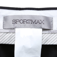 Sport Max trousers in dark blue