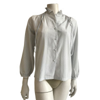 Pierre Balmain Blouse en bleu clair