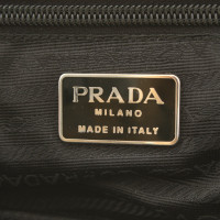 Prada Schultertasche in Schwarz