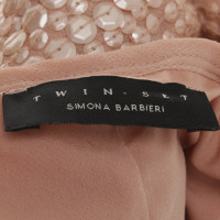 Twin Set Simona Barbieri Coat met pailletten