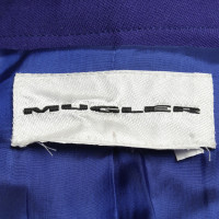 Mugler Blazers en bleu