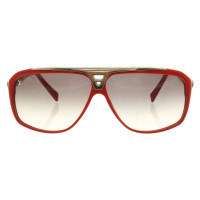 Louis Vuitton Sonnenbrille in Rot