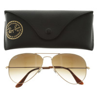 Ray Ban Sunglasses in brown and gold