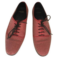 Saint Laurent Chaussures à lacets en cuir