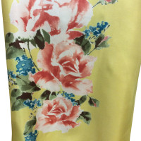 Red Valentino Silk dress with floral print