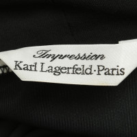 Karl Lagerfeld Jurk met strass applicatie