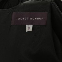 Talbot Runhof Long sleeve dress in black