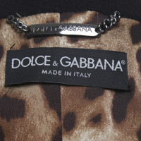 Dolce & Gabbana Mantel in Schwarz