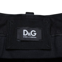 D&G pantaloni tuta in raso-look