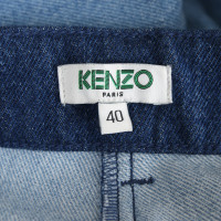 Kenzo Jeans in Cotone in Blu