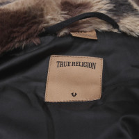 True Religion Cappotto di pelliccia ecologica