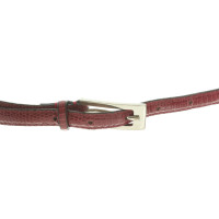 Reptile's House Belt made of lizard leather