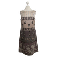 Maliparmi Silk dress with pattern
