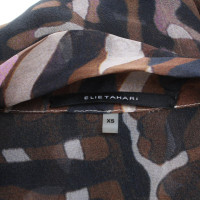 Elie Tahari Zijden blouse met patroon