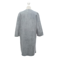 Drome Jacket/Coat Suede in Grey