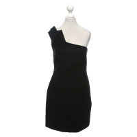 Saint Laurent Kleid aus Wolle in Schwarz