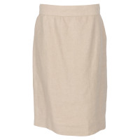 Chanel Skirt Linen in White