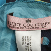 Juicy Couture Silk scarf with motif print