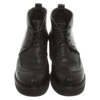 Marsèll Chaussures à lacets en Cuir en Noir