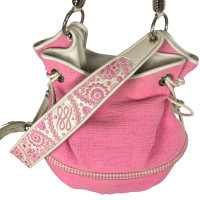 Lancel Shoulder bag Cotton in Pink