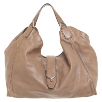 Gucci Handtasche aus Baumwolle in Taupe