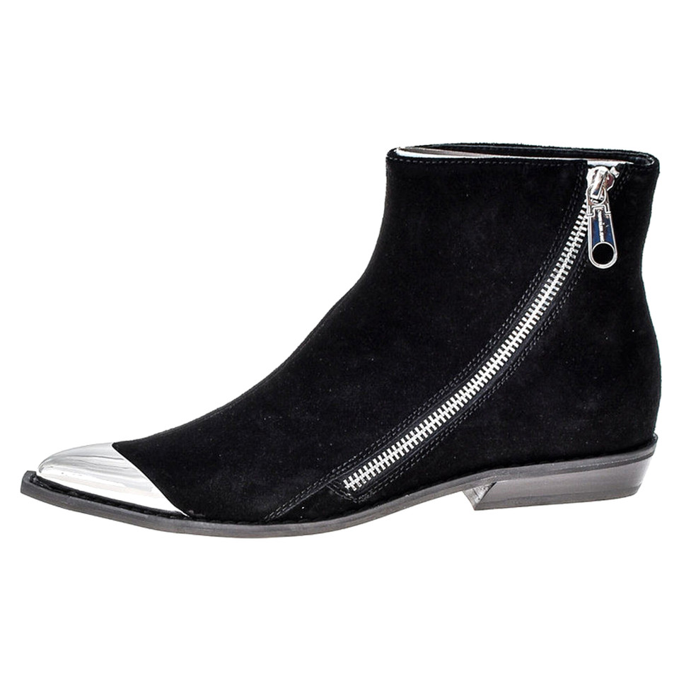 Calvin Klein Jeans Ankle boots Suede in Black