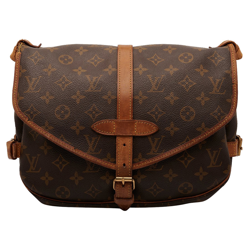 Louis Vuitton Saumur 30 Leather in Brown