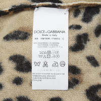 Dolce & Gabbana Maglione di cashmere con stampa