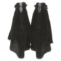 Ash Ankle boots Suede in Black