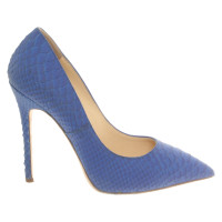 Giuseppe Zanotti Pumps/Peeptoes en Cuir en Bleu