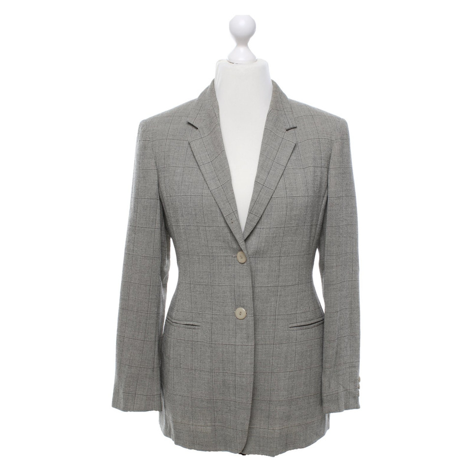 Max Mara Veste/Manteau en Laine en Gris