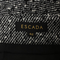 Escada Costume in bianco / nero