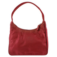 Prada Handtas Canvas in Rood