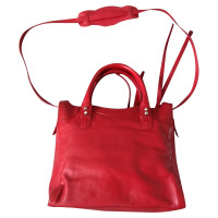 Balenciaga Handbag Leather in Red